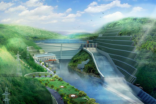 盐亭老挝南塔河1号水电站项目